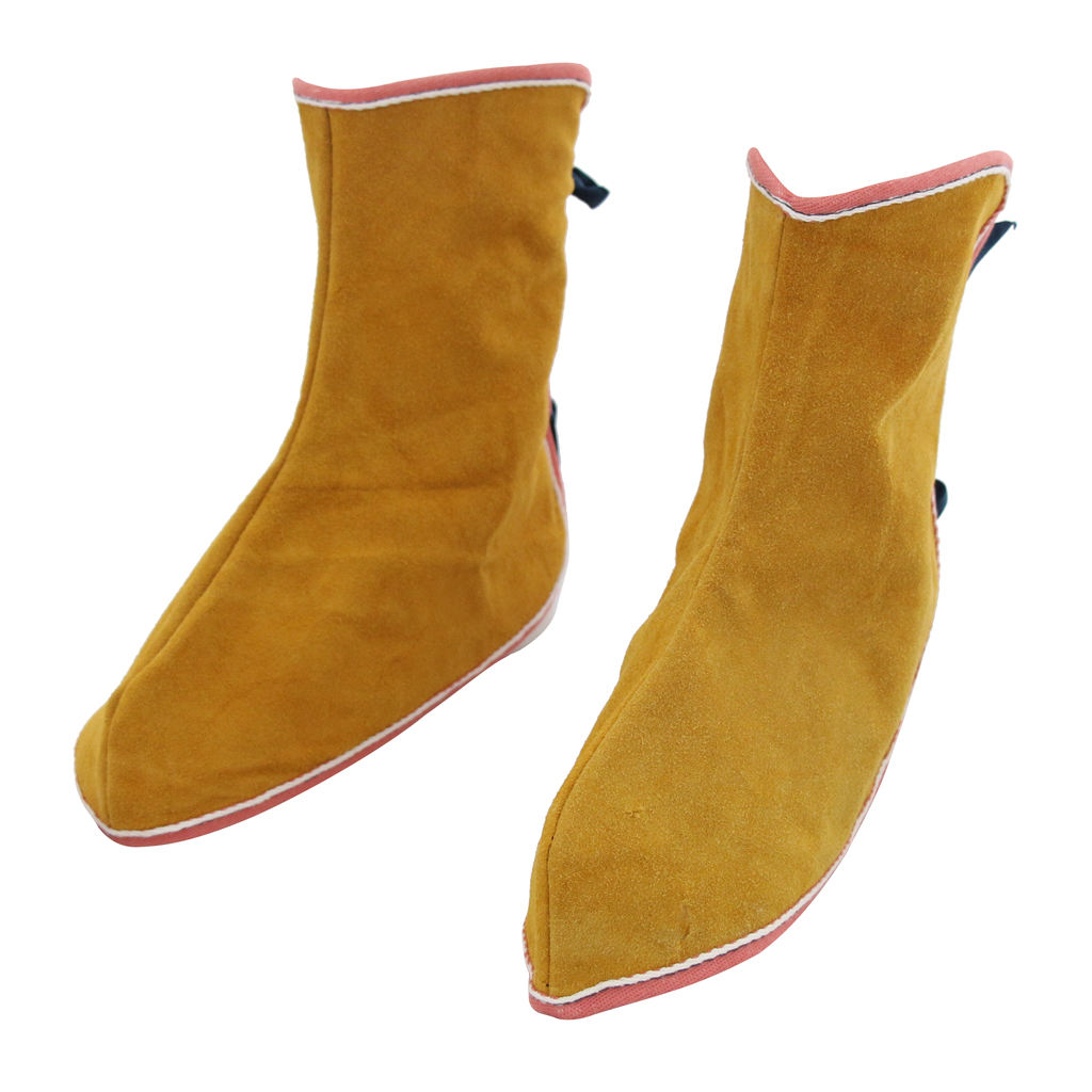 Leather Heat and Abrasion Resistant Welding Spats Shoe/Boot Protectors 9''