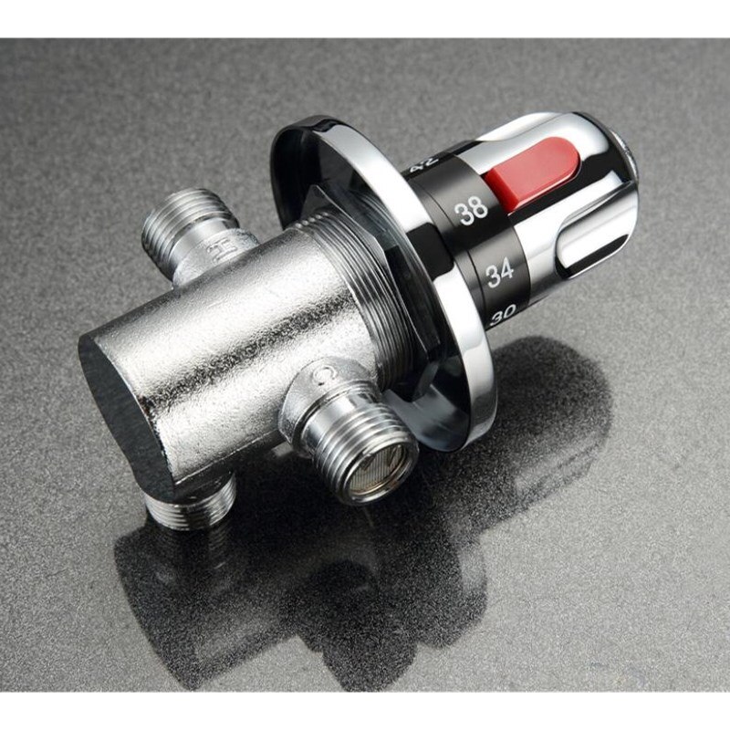 Thermostatische Messing Cartridge G1/2 = DN15 Mengkraan Warm Koud Water Temperatuur Controle Mengkraan Badkamer kraan Accessoires