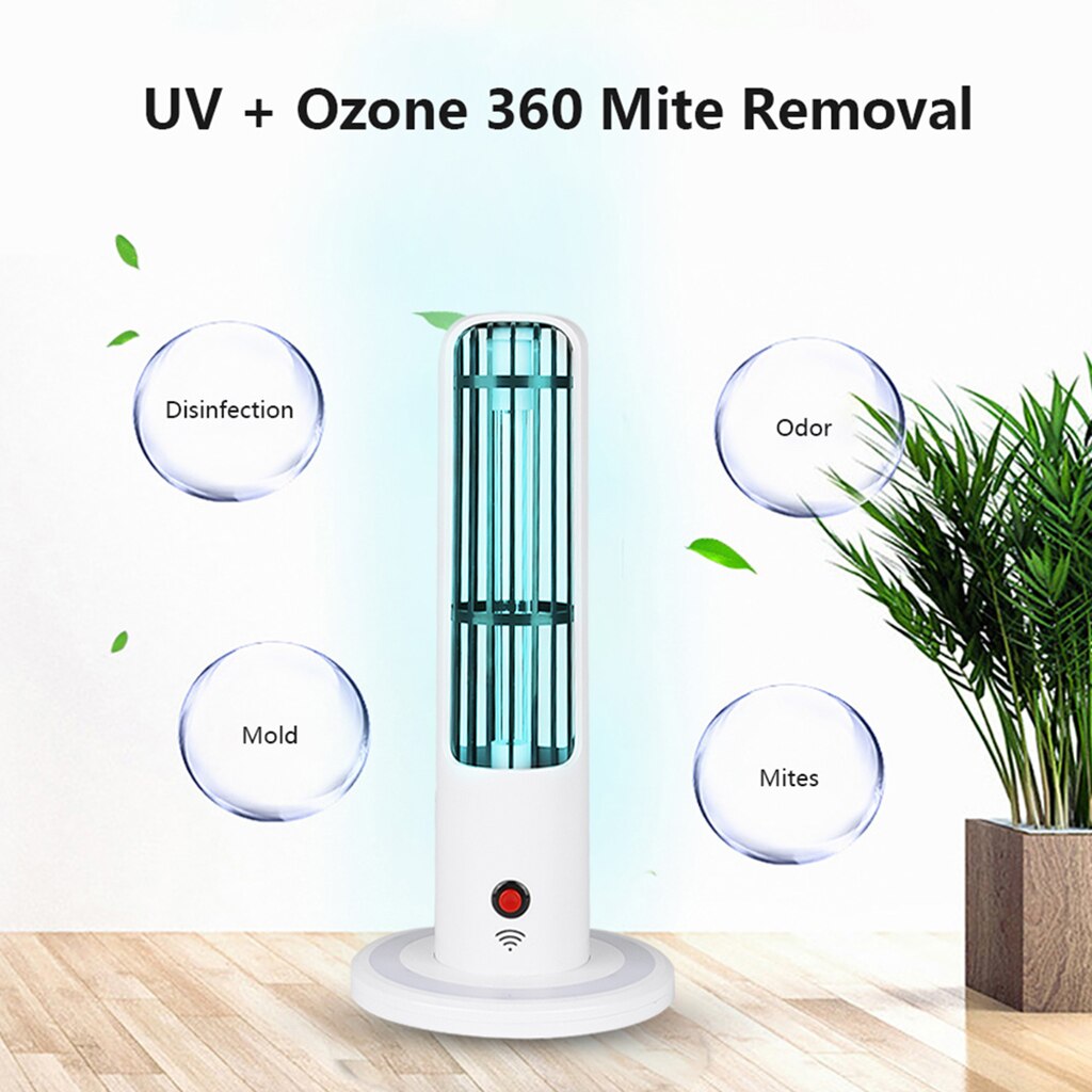 UV Germicidal Light Ultraviolet Lamp Disinfection & Remote Control 3 Gear Timing