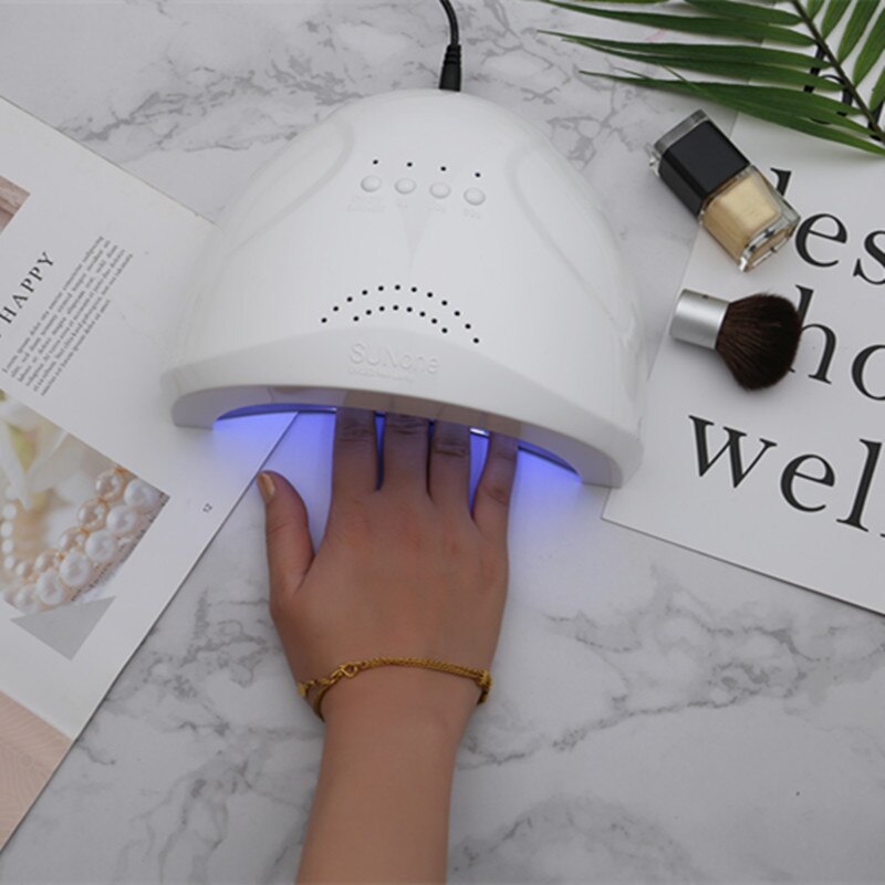 Lampen Voor Nagels UV Nagel Droger Lamp UV LED 24/W48W SUNONE Manicure UV Lamp Voor Manicure Gel Drogen voor Nail Gel Polish Curing