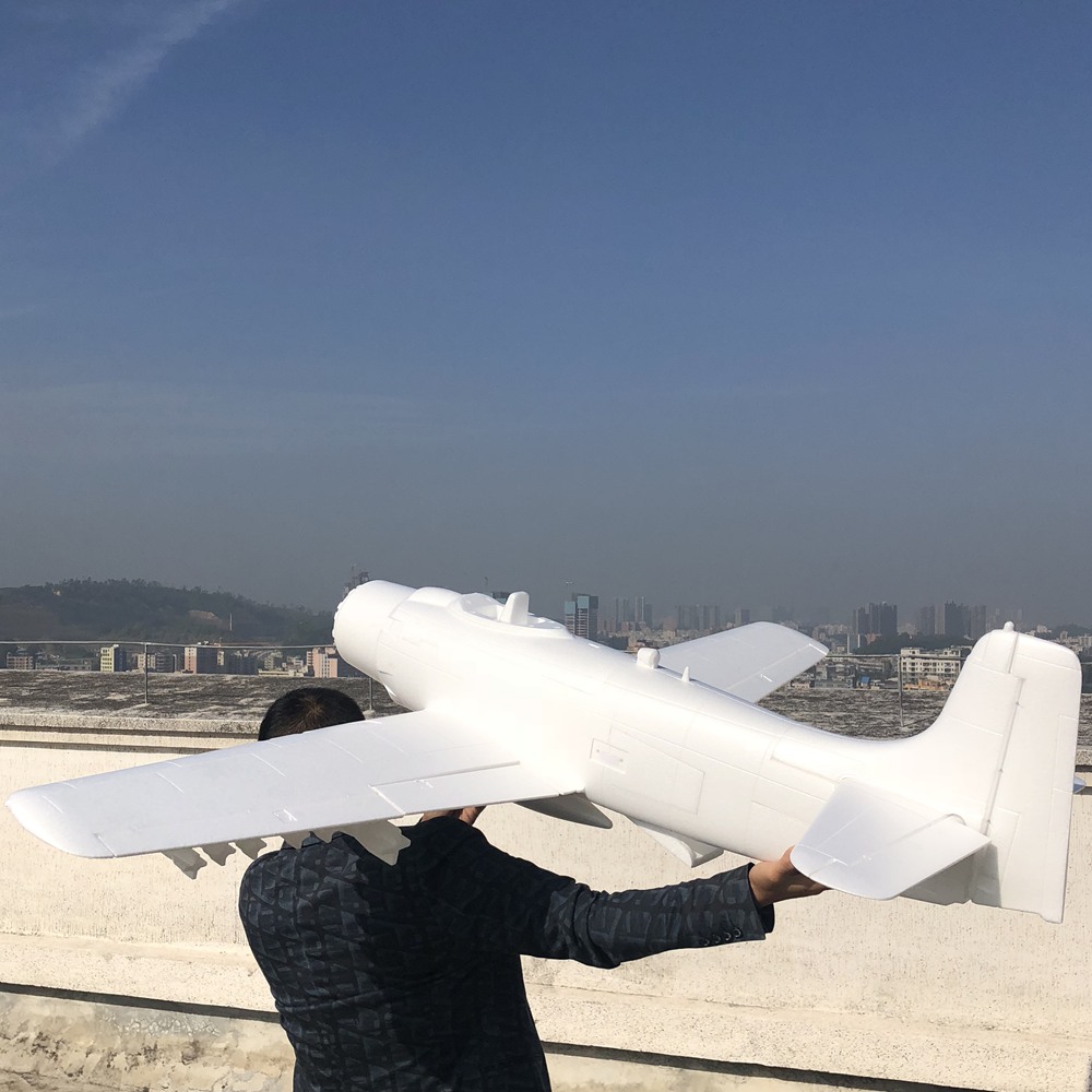 EPO white 1600mm wingspan A-1 A1 RC Airplane warbird