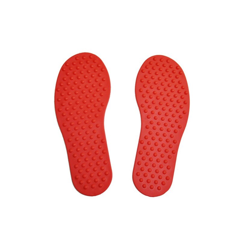 Kids Feet and Hands Training Fitness Toys Fun Games Hand Foot Print Crawling Mat Sensory Integration Kindergarten Activity Props: 1Pair Red Foot