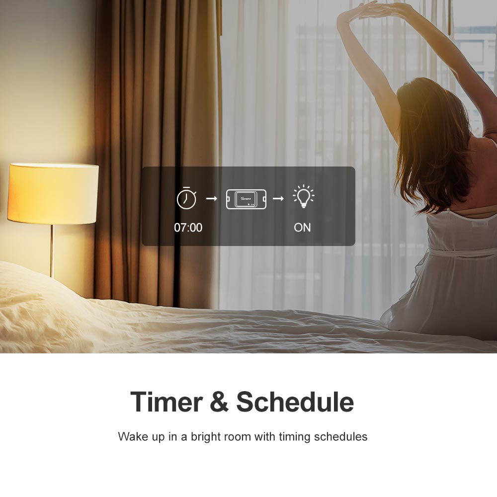 Cheap 3PCS SONOFF BASICR3 Wifi Smart Switch DIY Module 10A Wireless Remote Control Timer Light Switch For Smart Home Automation