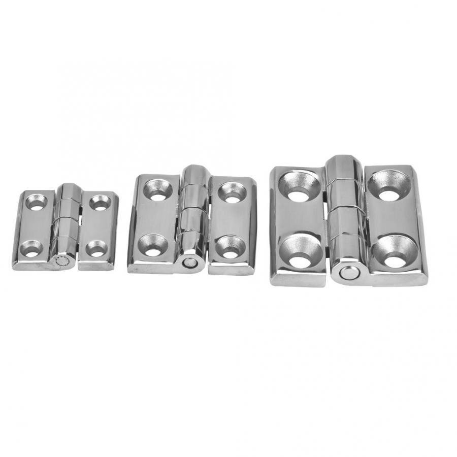 304 Stainless Steel Hinge 50x50mm – Heavy-Duty Square Boat Hinge For Marine, RV, Trailer & Outdoor Equipment