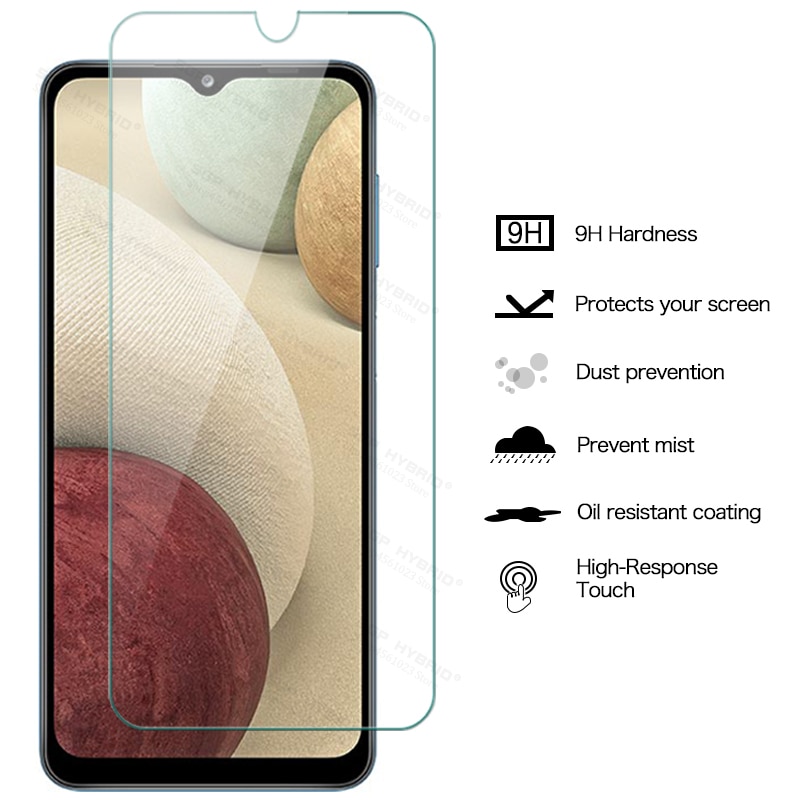 3 blätter Bildschirm Schutz Für Samsung a12 Licht Gehärtetem Glas Für Galaxis a12 a11 a10 Sansung a03s transparent Sauber Sklo abdeckung