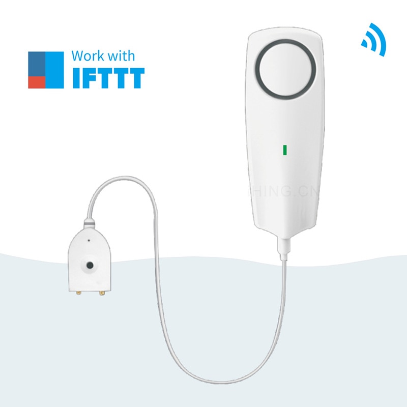 Liquid Leak Sensor Wireless Water Level Detector Leakage Overflow Buzzer Tuya Push Alarm Warns