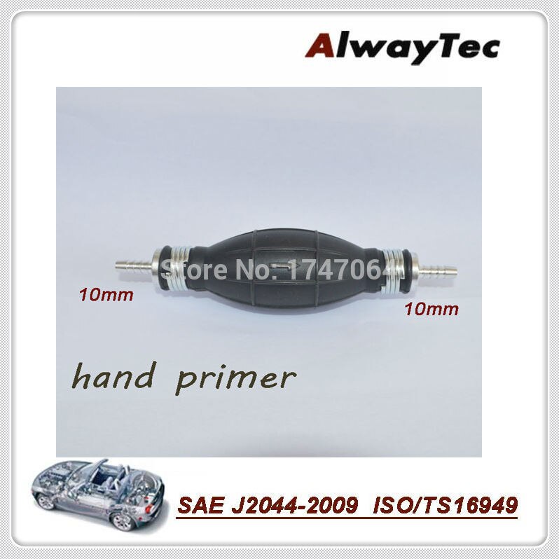 For Cars Ship Boat Marine Fuel Pump Primer-Both size straight ID10- Bulb Hand Priming pump