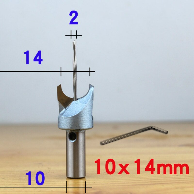 6mm-30mm Frees Frees Boeddha Kralen Ball Mes Houtbewerking Gereedschappen 10mm Schacht Houten Kralen boor Voor Fresas Para CNC: 10mm x 14mm