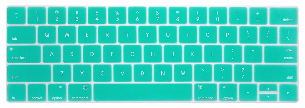 Keyboard Cover for MacBook Pro with Touch Bar 13" or 15" (A2159 A1989 A1990 A1706 A1707) Silicone Skin
