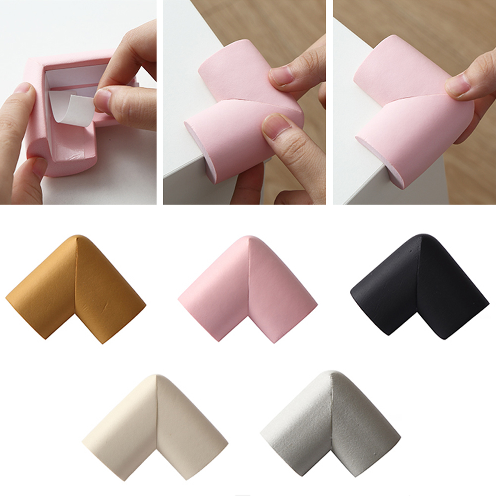 4 Stuks Baby Tafel Hoek Beschermer Bescherming Bescherming Bescherming Bescherming Kinderen Kinderen Rand Cover Pad Hoek Bumper Anti-Botsing Schuim