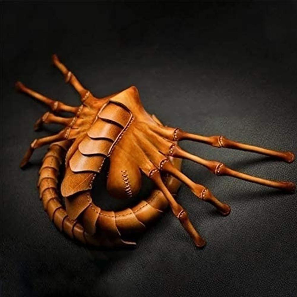 Horror Prop Rubber Scary Half Face Facehugger Scorpion Mask Scary Scorpion Mask Halloween