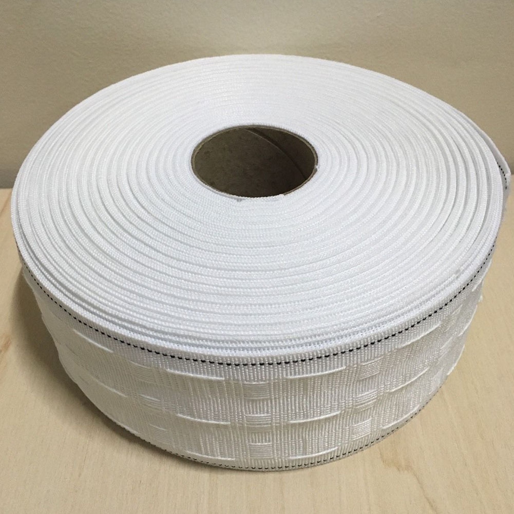 10M/Roll White Pleat Curtain Curtain Ring Cloth Accessories Grommet Pull Eyelets Punching Hook Belt Tape Home Decor
