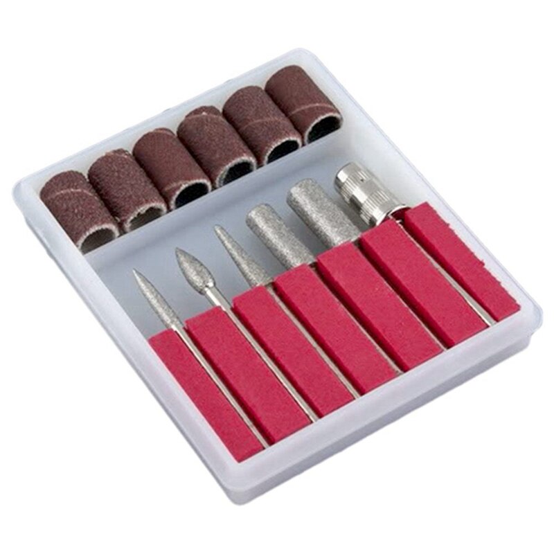 Room Cabinet Door Latch Brass Double Ball Catch 60mm Length Gold Tone with Nail Art Electric Drill Bits File Kit