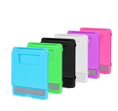 Estante organizador para el hogar, Mini soporte de escritorio para teléfono móvil y tableta, ajustable, plegable, soporte para teléfono inteligente, soporte para teléfono móvil