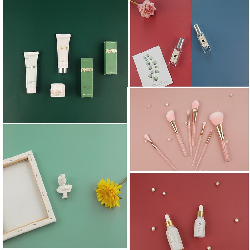 Morandi couleur Double face tir fond tissu couleur Pure fond papier ins vent NetRed décoration photographie accessoires