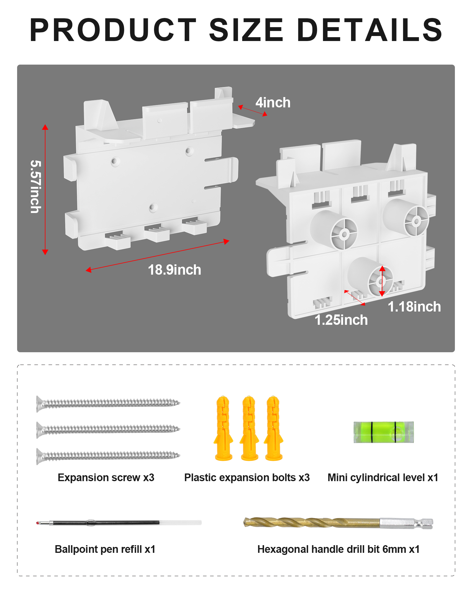 Starlink Gen 3 Mount bracket, All in One Starlink Standard V3 Mesh Router and Starlink Gen 3 Power Supply Mounting Kit