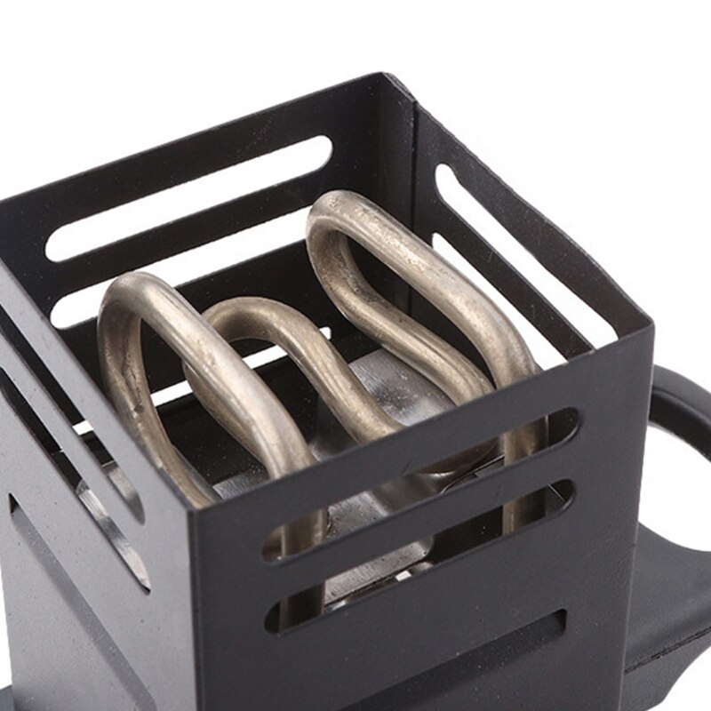 Mini estufa de carbón portátil, quemador eléctrico, placa calefactora, horno de cocina para el hogar
