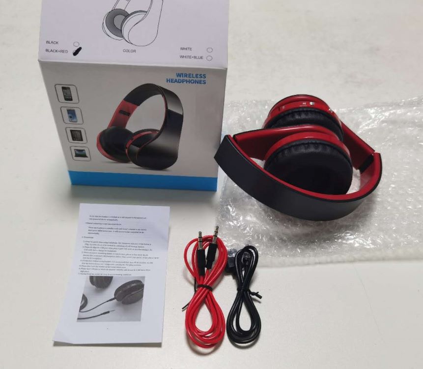 WH-8252 Headset Draadloze Bluetooth Mobiele Telefoon Stereo Headset