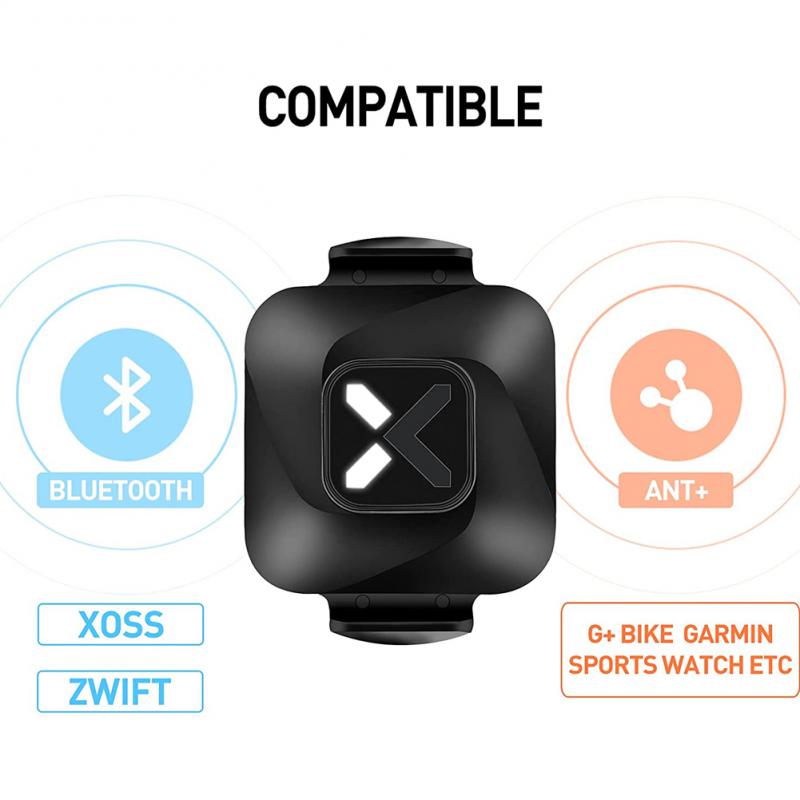 Xoss Vortex Speed Sensor Draadloze IPX7 Waterdicht 300 Uur Dual Mode Bike Sensor Ant +/Bluetooth 4.0 Compatibel Fiets computer
