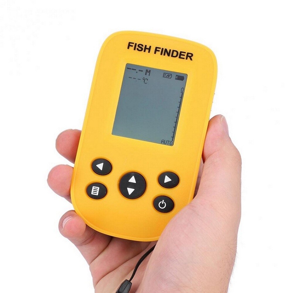 Sonar Fishfinder Draadloze W/Alarm Fishfinder Sonar Ocean River Lake Zee Vissen 36M Diepte Fishfinder Sonar Echo sirene