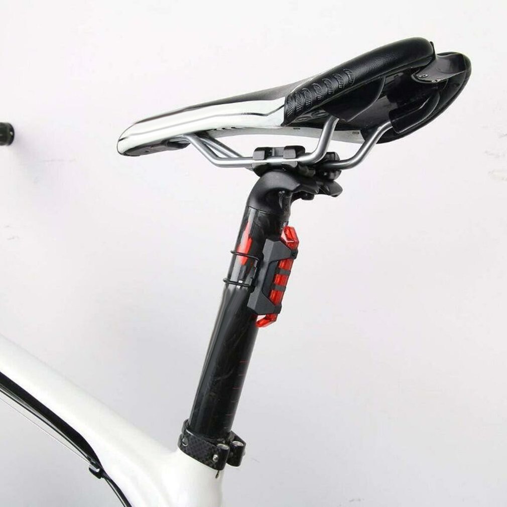 Luces de tráfico de bicicleta de montaña luces intermitentes para montar en bicicleta luces de carga Usb luces de advertencia traseras luces traseras de bicicleta de noche luces traseras