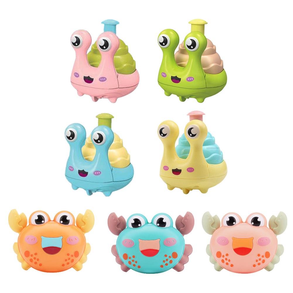 wiatr-w górę zabawki kreskówka zabawki napędzane typu naciągnij i puść czołganie się Krab ślimak zabawka dla dziecka maluchy zabawki przedszkolne nagrody nagroda w klasie nagroda Cr