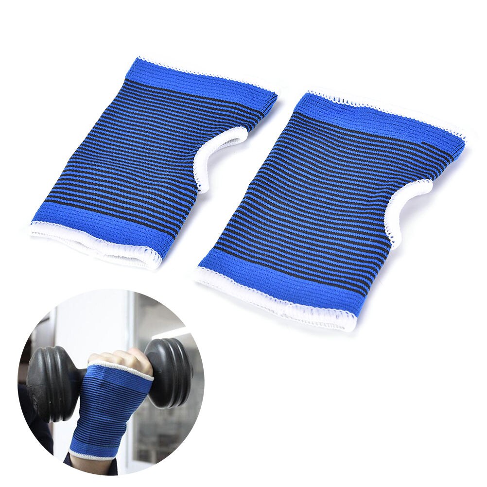 1 Paar Elastische Armguard Palm Pols Hand Ondersteuning Handschoen Mitten Brace Mouwen Bandage Gym Handen Wrap Pad Outdoor Sport Protector