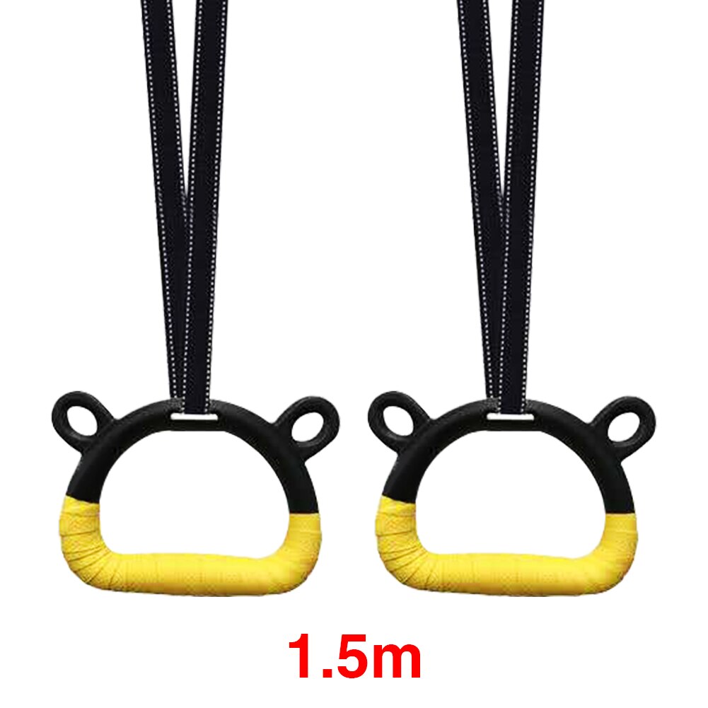 Adjustable Strap Children Fitness Ring Bodybuilding Training Equipment Strengthen Muscle Playground Home Non Slip Gym Gymnastics: 1.5m