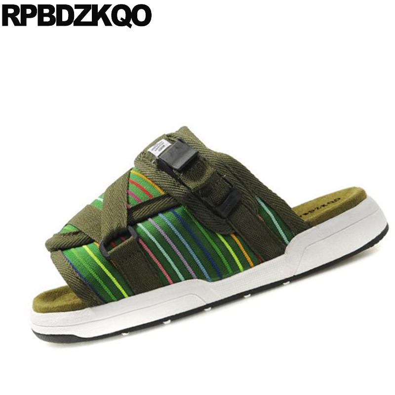 Stor størrelse sneakers sandaler rem sport sommer 45 udendørs slides grønne plus herre mesh sko store strand hjemmesko kendt mærke