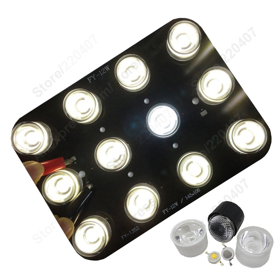 213 x 163mm ledet pcb 30w 36w 48w 50w rgb ledet aluminiumsplate kjøleribbe høyeffekt pcb tallerken til utendørs lys landskap flomlys