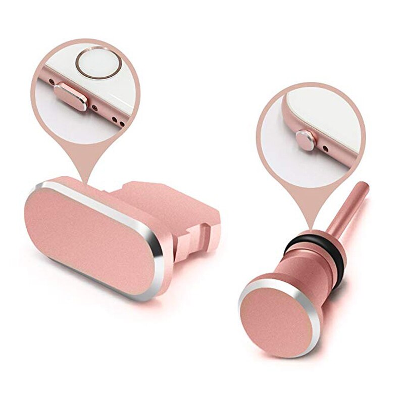 Conector de puerto de carga 3 en 1 para iPhone 5S, 6, 6S, 7, 8 X, accesorios para teléfono