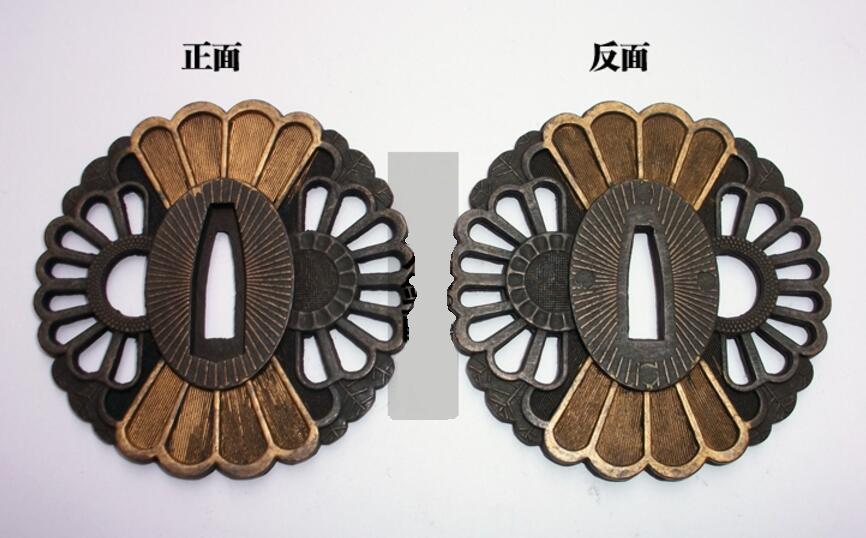 ALLOY GUARD TSUBA FOR JAPANESE SAMURAI SWORD KATANA ACCESSORY