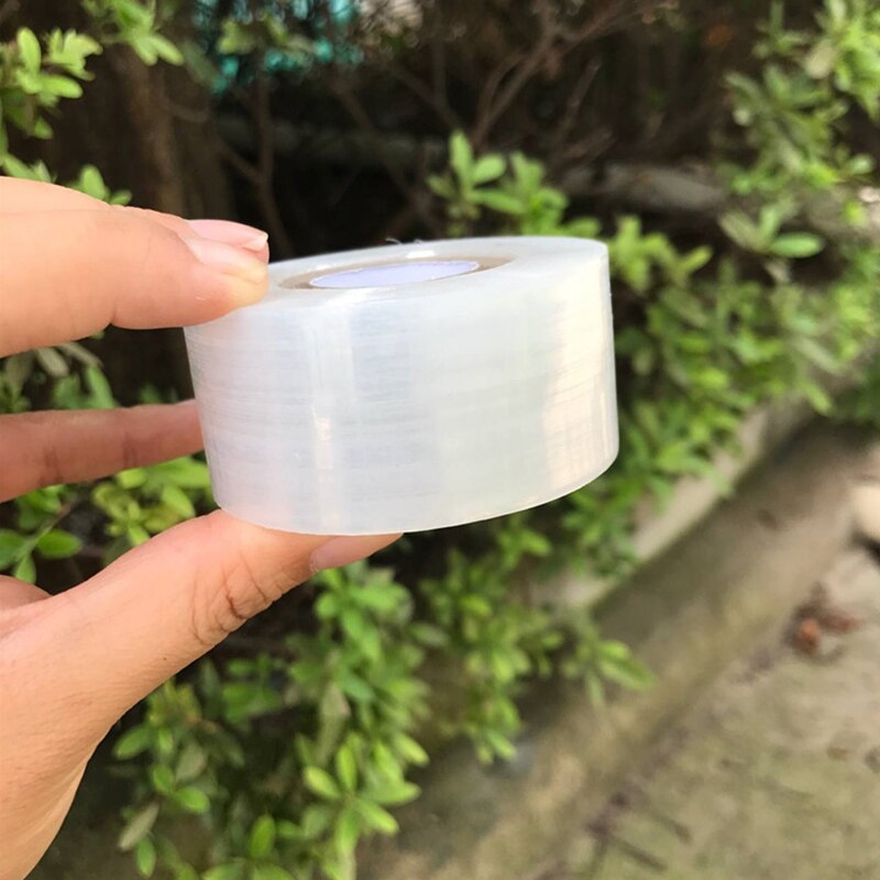 Cinta elástica para injertos de árboles frutales, 1 rollo, cinta para injertar plantas, vendaje de película especial