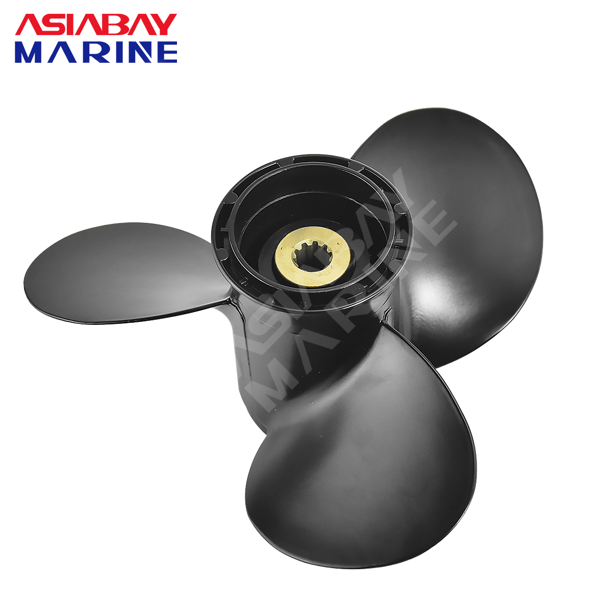 9 1/4 *10 Outboard Propeller For Suzuki 8 9.9 15 20 hp Motor Aluminum Alloy Screw 3 Blade 10 Spline Marine Engine Part 9.25X10