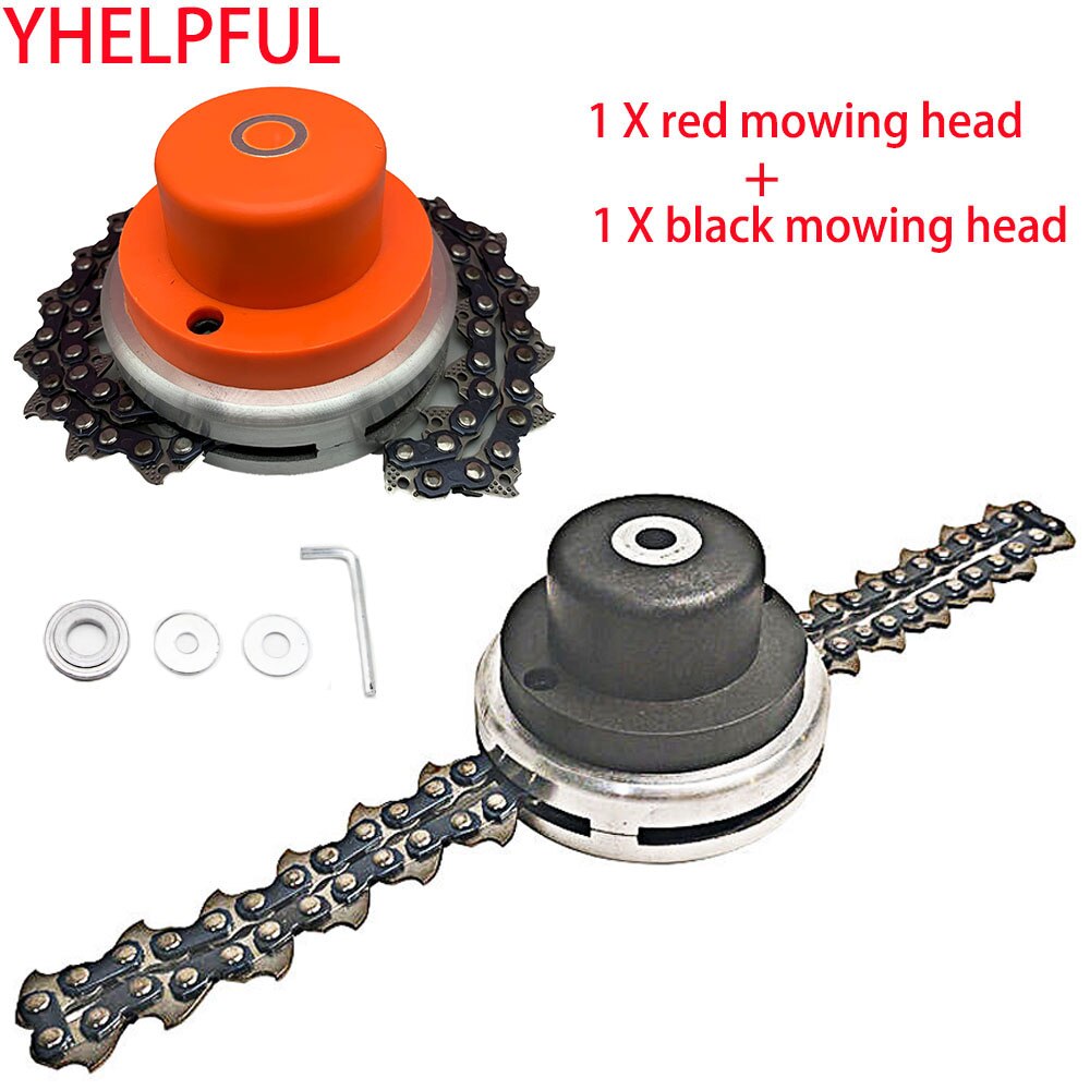 Trimmer head coil chain brush cutter garden grass trimmer head chain mower
