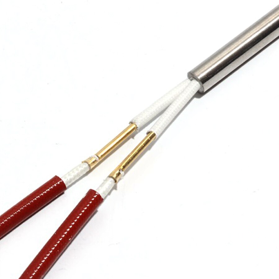 5PCS 6mm Diameter 25~35mm Length 304SUS High Density Single Head Dual Cartridge Heater 110V/220V/380V 45W/50W/60W/65W/70W