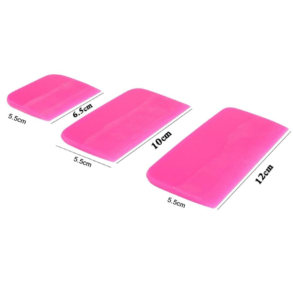 Pink skraber tpu ppf oxford skraber til bilbeklædning gennemsigtig film vinylindpakningsmaling beskyttelsesfilmværktøjer  b77 b72: 5.5cm bredde
