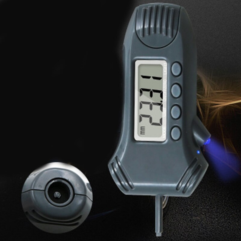 Auto Accessoires Bandenspanning Sensor 3-In-1 Verlichte Digitale Display Manometer Diepte Bandenspanningsmeter voor Auto 'S