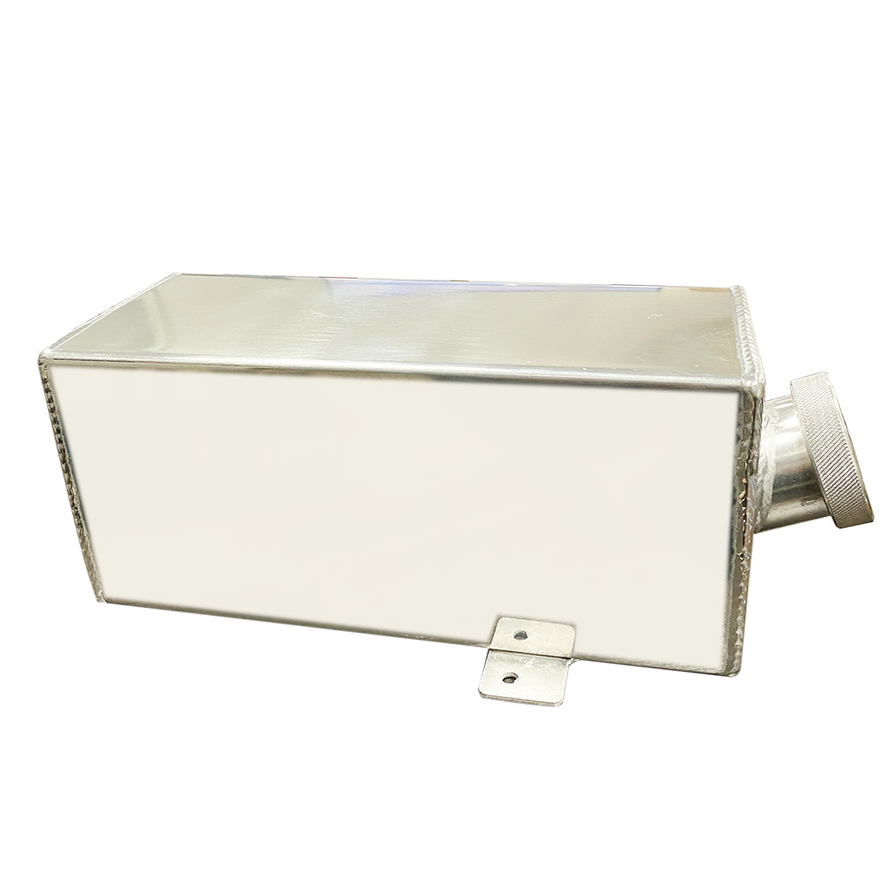 Universal 1.75 Litre ALLOY WATER TANK / Intercooler Spray Water Bottle- washer / water injection