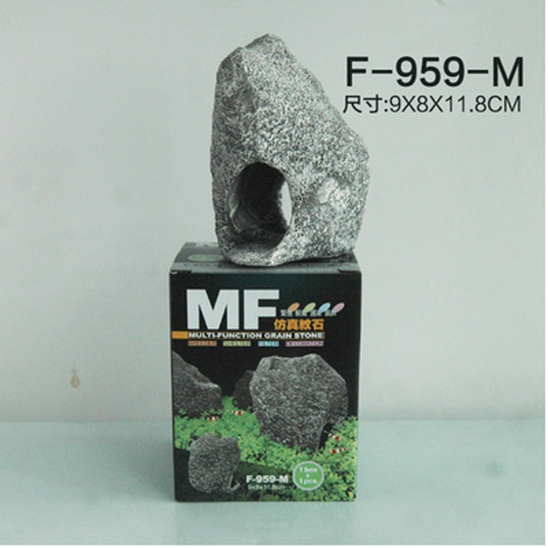 Aquarium Fish Tank Decoration Cichlid Stone Ornament Landscaping