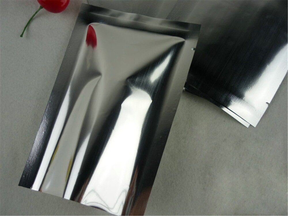 Mylar Folie Sealer Vakuum Tasche Silber Aluminium Lagerung Pack Verschiedenen Größen