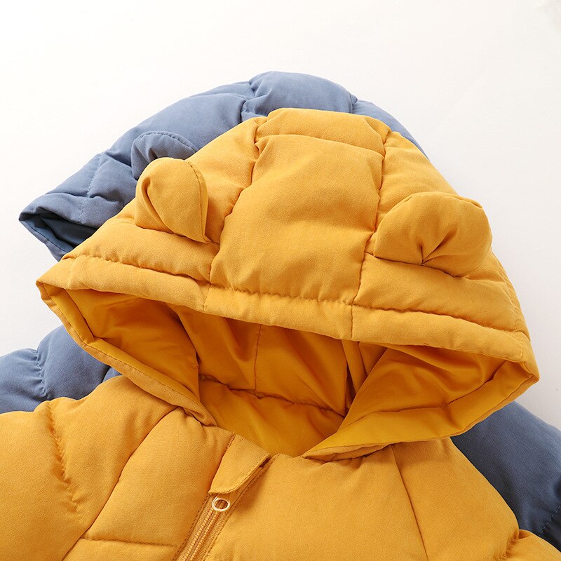 Baby Katoenen Jas Winter Kleding 6 Maand Gewatteerde Jas Top Te Houden Warm Jongens En Meisjes 1-3 Jaar oud Hooded Rits Dier Kleren
