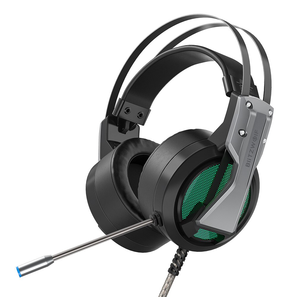BlitzWolf BW-GH1 Gaming Headphone with Microphone 7.1 Surround Sound Noise Isolating Game Headset Gaming for Computer PC for PS4: Default Title