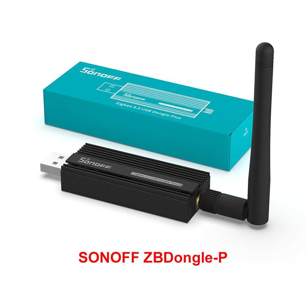 SONOFF ZBDongle Zigbee 3.0 USB Gateway ZBDongle Plus Universal via ZHA or Zigbee2MQTT Support ZBMINIL2 SNZB Sensor eWeLink APP: Bundle1