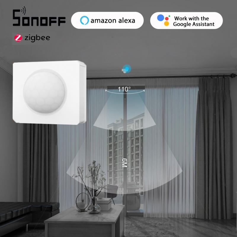 SONOFF SNZB-03 ZigBee motion sensor Convenient smart device uses eWeLink ZBBridge smart control with Alexa to use Google Home