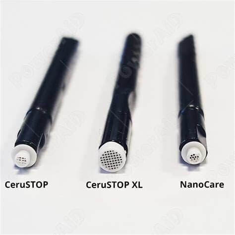 5Packs Widex NanoCare CeruStop Wax Guards Wax Stop Wax Filter with metal mesh for Phonak Unitron Resound CIC RIC Hearing Aids