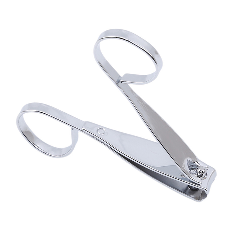 1PC Finger Toe Nail Cutter Clipper Straight & Curved Edge Scissor Stainless Steel Manicure Tool Nail Scissors Tools