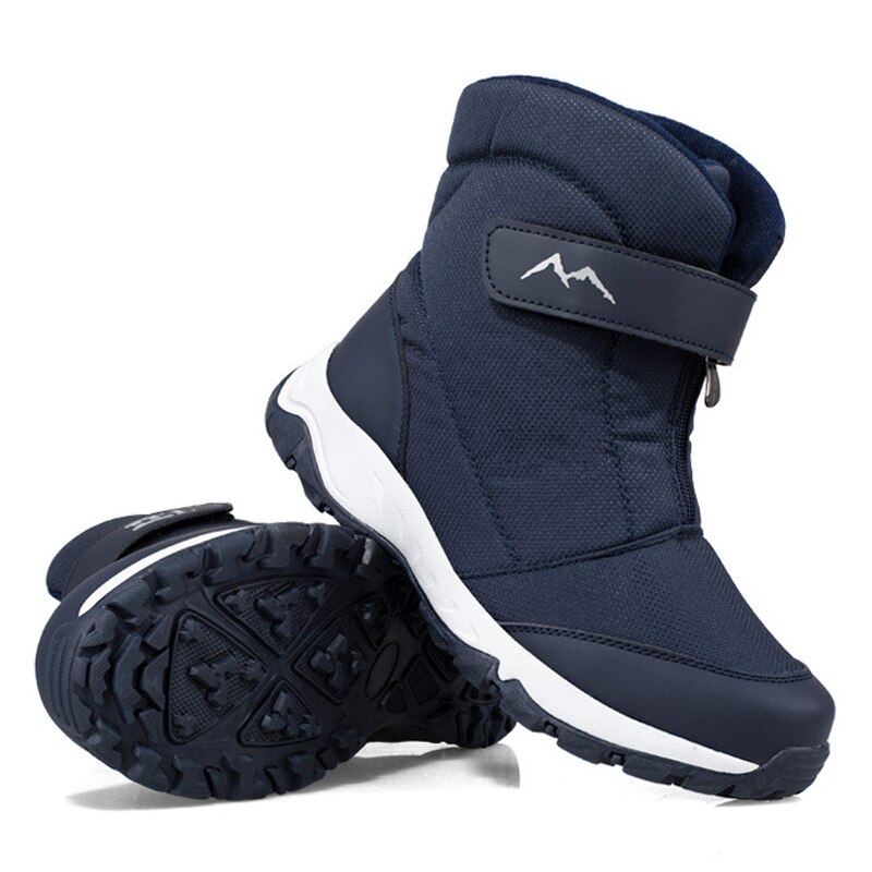 WEH Männer Stiefel Winter Stiefel Männer Schnee Stiefel rutsch Winter Schuhe dicken pelz stiefel für mann Plus velve Outdoor Casual Schuhe