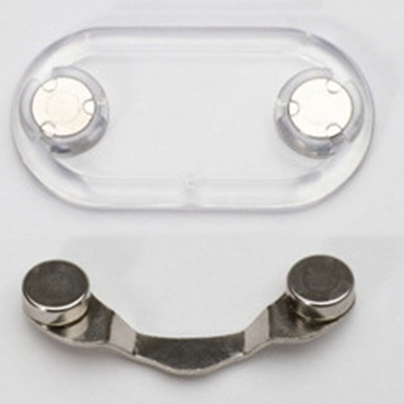 1 pièces pince magnétique amovible lunettes casque porte-Badge porte-lunettes de soleil pince accrocher aimant crochet chemise universel