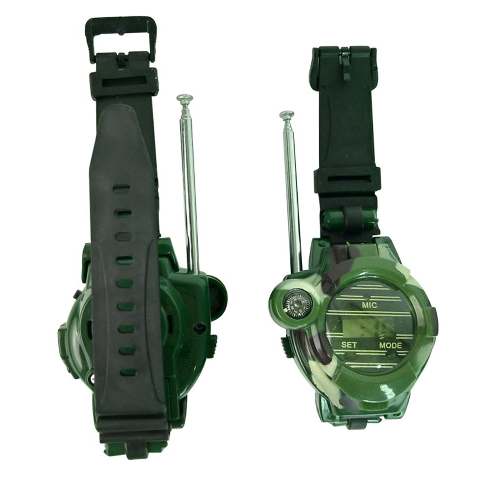 1 par camouflage stil armbåndsur walkie talkie elektronisk legetøj udvikler børns interesse moderigtigt for børn